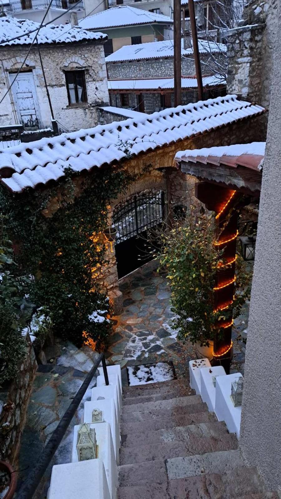 Ξενώνας Ονειροπαγίδα アラコバ エクステリア 写真